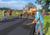 Avanza el Plan Nacional de Atención Integral a la Vialidad con asfaltado en el tramo Upata – El Palmar (+ Fotos)
