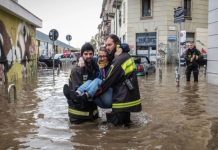 Alertä naranja en el norte de Italia por un fuerte temporal de lluvias y tormentas eléctricas