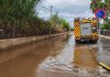 Temporal de lluvias, granizo y viento deja severos dañøs e interrumpe el transporte en Tarragona, España