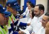 PDVSA condecora a bomberos y brigadistas por su labor tras el doblete sísmicø en La Guaira (+ Fotos)