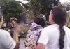 Vecinos de Las Mercedes cierran la avenida 2 en La Victoria tras cuatro días sin electricidad (+ Video)