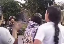 Vecinos de Las Mercedes cierran la avenida 2 en La Victoria tras cuatro días sin electricidad (+ Video)