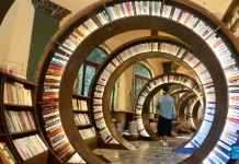Una biblioteca dentro de una cueva natural: la impactante obra arquitectónica que abrió sus puertas en China
