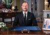 El rey Haakon VIII dirigirá su primer discurso a la nación en memoria de su padre, el rey Harald V