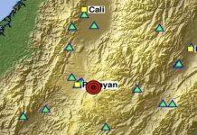 Sismø de magnitud 4,3 en Colombia sacude al Cauca por segundo incremento de actividad telúrica en Totoró