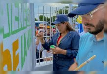 Activan campaña creativa con murales en Bolívar para promover el ahorro energético frente al «Súper Niño» (+ Fotos)