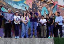 Inauguran galería a cielo abierto tras culminación del Festival Internacional de Muralismo en La Asunción