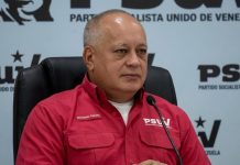 Diosdado Cabello ratifica compromiso del PSUV con cronograma de trabajo semanal por la estabilidad del país