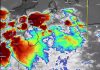 Inameh prevé precipitaciones con descarga eléctrica en 13 estados del país durante las próximas horas
