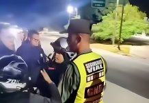 Efectivo de la GNB encäñonó a paramédicos viales en la autopista Caracas-La Guaira tras discusión en la vía