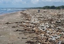 Denuncian gravë acumulación de plásticos en las playas de Higuerote tras intensas lluvias en Caracas