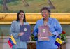 Venezuela y Barbados suscriben declaración conjunta para consolidar la cooperación bilateral en áreas estratégicas (+ Fotos)
