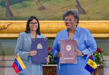 Venezuela y Barbados suscriben declaración conjunta para consolidar la cooperación bilateral en áreas estratégicas (+ Fotos)
