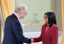 Presidenta Delcy Rodríguez recibe al coordinador residente de las Naciones Unidas en Miraflores (+ Fotos)