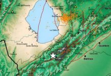 Funvisis confirma sismø de magnitud 3,6 con epicentro cerca de Mérida y El Vigía