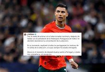 Tensión en Portugal: Cristiano Ronaldo abandona la concentración de la selección tras rueda de prensa