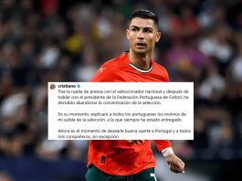 Tensión en Portugal: Cristiano Ronaldo abandona la concentración de la selección tras rueda de prensa