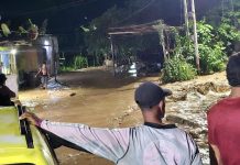 Desbordamientø del río Marare en Ocumare del Tuy genera anegaciones viales