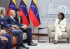 Delcy Rodríguez encabeza reunión de trabajo con altos ejecutivos de la corporación italiana Eni (+ Fotos)