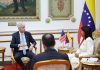 Delcy Rodríguez recibe al secretario de Energía de EE. UU. para fortalecer los acuerdos bilaterales (+ Fotos)