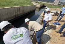 Culminan trabajos de reparación en el canal de desagüe de la Termoeléctrica Planta Centro en Carabobo
