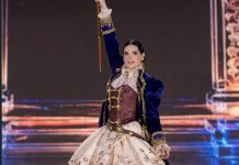 Mística Núñez rindió homenaje a la heroína Josefa Camejo con su traje típico durante la prueba Danzas en el Miss Mundo 2026 (+ Foto)