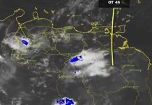 Inameh prevé precipitaciones de intensidad variable en gran parte del territorio nacional este sábado 5 de septiembre