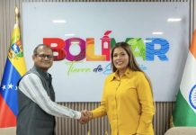 El estado Bolívar recibe al embajador de la India P.K. Ashok Babu para fortalecer lazos diplomáticos y de cooperación estratégica (+ Fotos)
