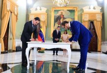 Venezuela y Paraguay suscriben acuerdo para fijar una hoja de ruta hacia el restablecimiento bilateral (+ Fotos)