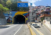 Anuncian cierre nocturno del Túnel El Valle este 20 y 21 de septiembre por labores de mantenimiento