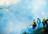Autoridades investigan posible origen intencional del vöraz incendïo forestal en Villa de Leyva
