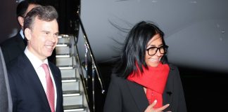 Delcy Rodríguez arribó a Nueva York para encabezar la delegación de Venezuela ante la ONU