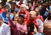 Diosdado Cabello encabezó marcha en respaldo a la intervención de Delcy Rodríguez ante la ONU