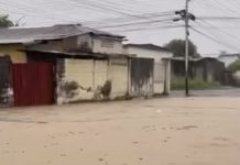 Lluvias generan severas inundaciones en el barrio La Peñita de Guanare tras fallas en los drenajes (+ Video)