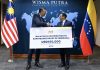 Malasia otorga 150 mil dólares a Venezuela para la reconstrucción tras los sismøs de junio