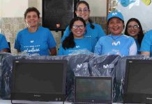 Movistar entrega 500 kits escolares a estudiantes de planteles de la AVEC en el estado La Guaira