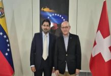 Caracas recibe al nuevo embajador de Suiza para profundizar la relación bilateral