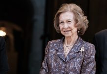 La reina Sofía recibe las llaves de la ciudad Nueva Orleans de manos de la alcaldesa Elena Moreno