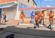 Gobernador Primitivo Cedeño inicia oficialmente la primera fase del «Plan Cero Huecos» en el municipio Papelón