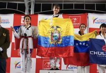 Atleta venezolana de 11 años de edad conquista medalla de bronce en Ecuador (+ Fotos)
