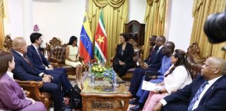 Venezuela y Surinam celebrarán Comisión Mixta en Paramaribo durante el primer trimestre de 2027