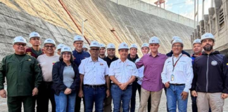 Autoridades evalúan la operatividad de El Guri para garantizar la estabilidad del Sistema Eléctrico Nacional