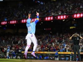 Acuña Jr. brilla con jornada perfecta y lidera contundente victoria de Bravos ante Phillies