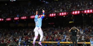 Acuña Jr. brilla con jornada perfecta y lidera contundente victoria de Bravos ante Phillies