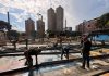 Avanza la construcción del nuevo Paseo de la Fama de Campeones en la avenida Lecuna