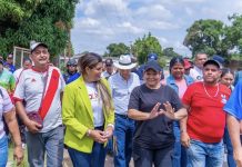 Gobernadora Yulisbeth García inspecciona el Puente Los Aceiticos en Ciudad Bolívar para dar inicio a sus obras de rehabilitación (+ Fotos)