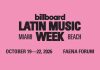 Miami lidera el auge global de la música latina con la Semana Billboard 2026