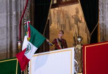 Claudia Sheinbaum encabeza el Grito de Independencia con énfasis en la dignidad migratoria