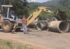 Gobernadora Yulisbeth García y alcaldesa Ornella Arbeláez iniciaron trabajos de reparación integral de alcantarilla en la carretera Upata – El Pao en el sector Sabaneta (+ Fotos)