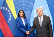 Presidenta Delcy Rodríguez sostuvo encuentro con el secretario general António Guterres en la sede de la ONU